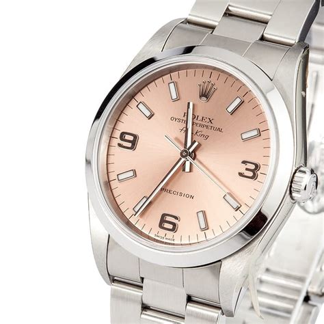 Rolex Air King 14000M Salmon Dial 